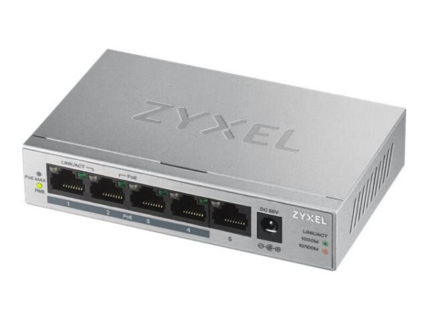 ZYXEL GS1005-HP 5-Port GbE Unman. PoE