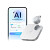 Anker Soundcore Work pametni AI snemalnik zvoka, bel