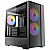 ANTEC Flux Rear midi-ATX ARGB okno leseno črno/rjavo gaming ohišje