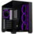 ASUS A32 PLUS ATX računalniško ohišje, kaljeno steklo, štirje 120mm ARGB ventilatorji, črno