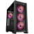 ASUS TUF Gaming GT302 ARGB ATX/EATX računalniško ohišje, kaljeno steklo, štirje 140 x 28mm ARGB ventilatorji, podpora za BTF osnovne plošče, črno