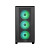 Chieftec HUNTER 3 USB-C ATX RGB ohišje, črno