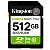 KINGSTON Canvas Select Plus SD 512GB Class10 UHS-I U3 V30 SDS3/512GB spominska kartica