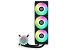 Komplet za tekočinsko hlajenje AIO Liquid Cooler Lian Li GA II Lite 360 RGB, ARGB, črn