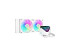 Komplet za tekočinsko hlajenje AIO Liquid Cooler DeepCool LT240 WH ARGB, 240mm, RGB, bel