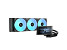 Komplet za tekočinsko hlajenje AIO Liquid Cooler DeepCool LT360 VISION, 360mm, LCD, ARGB, črn
