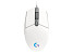Miška Logitech G102 LIGHTSYNC, bela