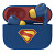 MOYE TRUE WIRELESS EARBUDS - SUPERMAN brezžične ušesne slušalke