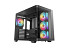Računalniško ohišje DeepCool CG530U 4F, ATX, Midi-Tower, ARGB, ukrivljeno steklo, črno