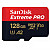 SANDISK Extreme PRO microSDXC 128GB Class 10 UHS-I U3 V30 A2 4K UHD SDSQXCD-128G-GN6MA spominska kartica