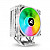 SHARKOON CPU A40 RGB WHITE AIR COOLER 120mm PWM 220W procesorski hladilnik