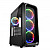 SHARKOON TK5M RGB ATX okno gaming črno ohišje