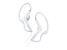 SONY MDRAS210W.AE Sport Headphone White