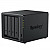 Synology DiskStation DS925+ Tower, 4-Bays 3.5'' SATA HDD/SSD, 2 x M.2 2280 NVMe SSD slot, CPU AMD Ryzen V1500B 4-core 2.2 GHz, 4 GB DDR4 ECC SODIMM, 2x RJ-45 2.5 GbE LAN Port; 2x USB 3.2; 1 xUSB Type-C expansion port; 2.26 kg; 3yr warranty