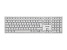 Tipkovnica Cherry KW 9100 Slim for Mac, srebrna, USB-C, UK-SLO g.