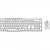 Tipkovnica in miška Logitech MK295 Silent Wireless Combo, bela, SLO g.