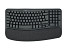 Tipkovnica Logitech Wave Keys Wireless, grafitna, SLO g.