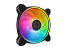 Ventilator za ohišje Cooler Master MasterFan MF120 Halo2 ARGB PWM 120mm, črn