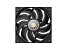 Ventilator za ohišje DeepCool FT12 PWM 120mm, črn