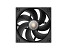 Ventilator za ohišje DeepCool FT14 PWM 140mm, črn