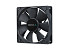 Ventilator za ohišje DeepCool XFAN 120, 120mm, črn